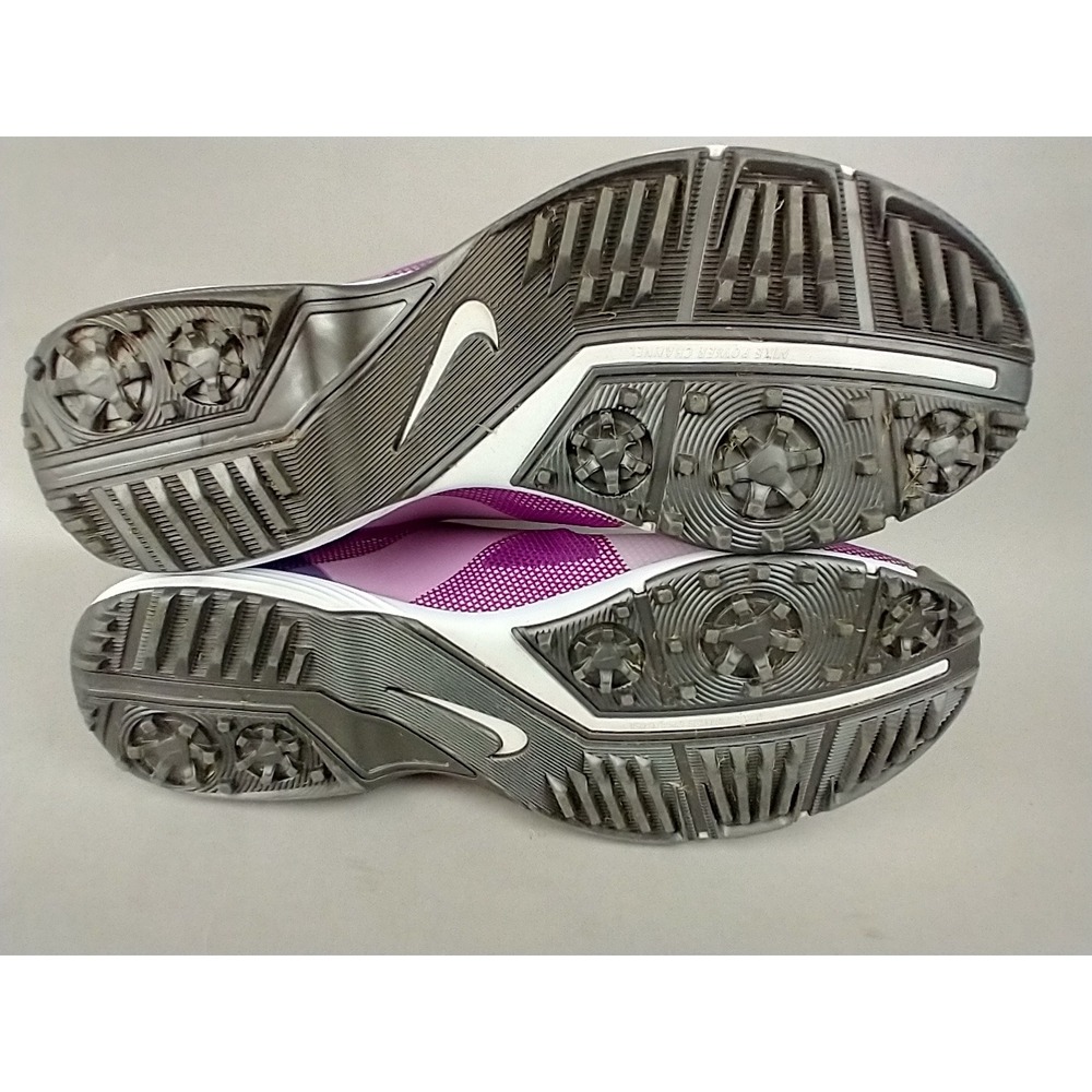 Nike Lunar Duet Sport Purple White Hyperfuse Golf Shoes Womens 10 484857-500 - Picture 6 of 14